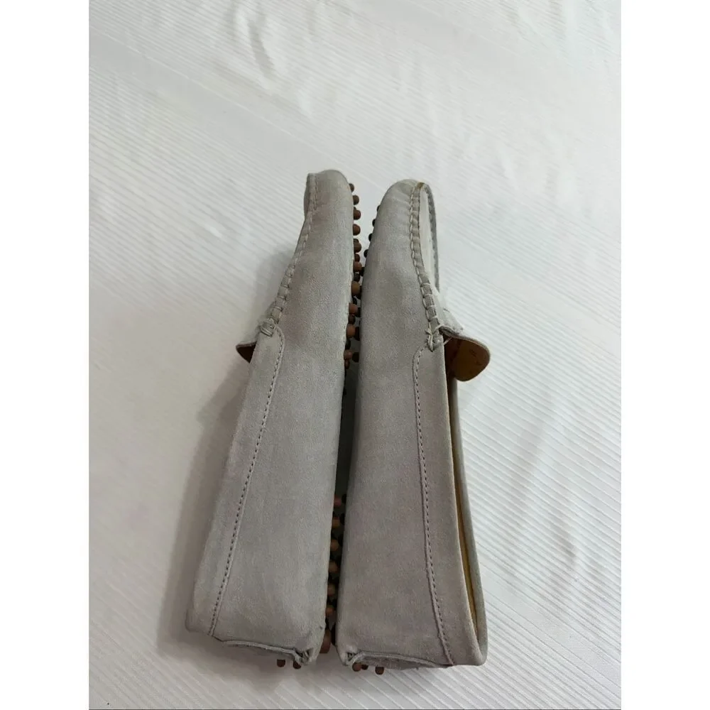 Bobbies Paris Grey Drivers Loafers Shoes Size 40 US 9